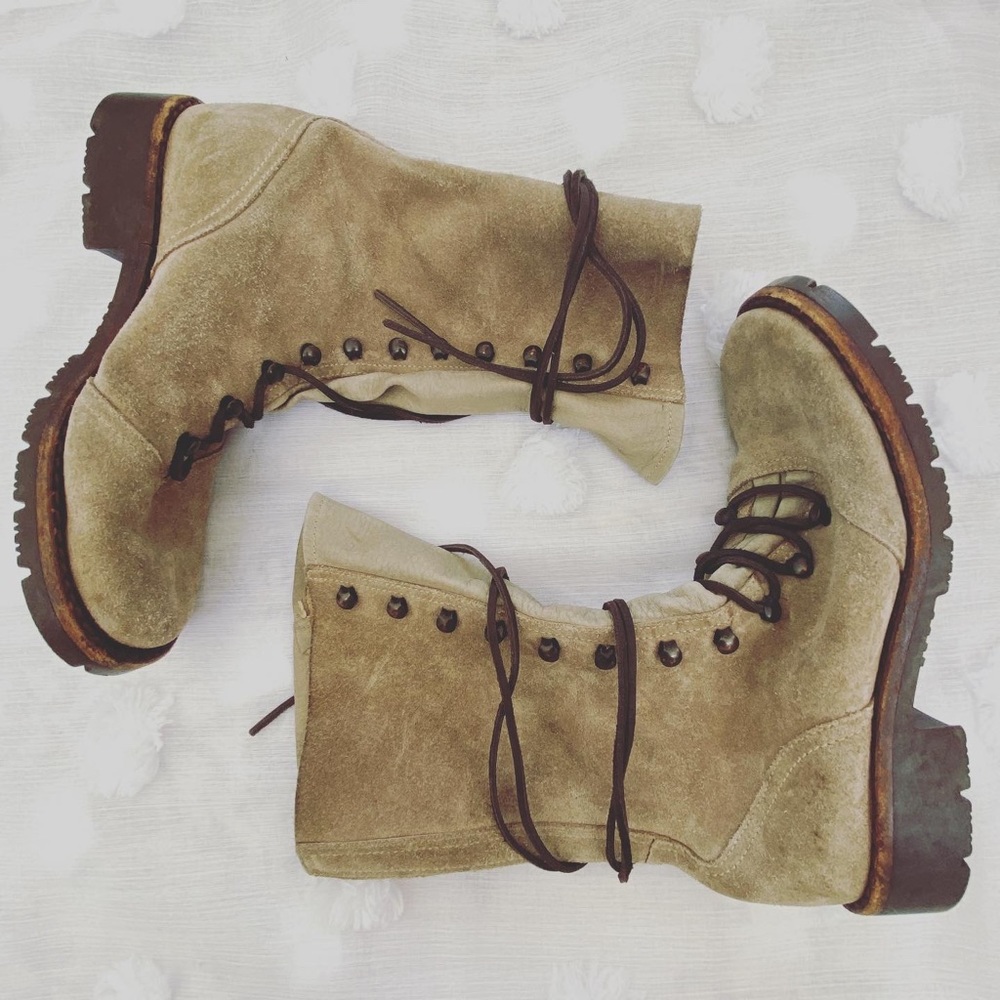 Martini Osvaldo Italian distressed leather boots